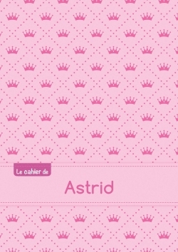 Image de Le cahier d'Astrid - Blanc, 96p, A5 - Princesse
