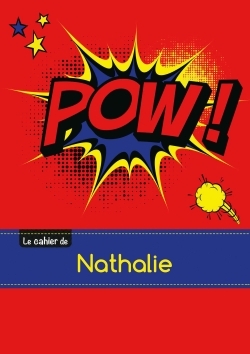 Image de CARNET NATHALIE BLANC,96P,A5 COMICS