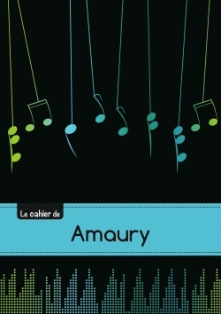 Image de Le carnet d'Amaury - Musique, 48p, A5
