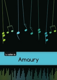 Image de Le carnet d'Amaury - Musique, 48p, A5