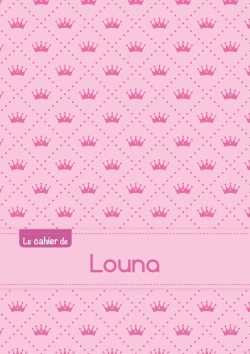 Picture of Le cahier de Louna - Séyès, 96p, A5 - Princesse