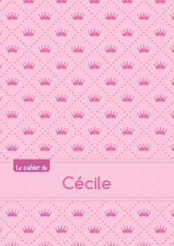 Picture of Le cahier de Cécile - Blanc, 96p, A5 - Princesse