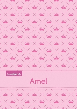 Picture of Le cahier d'Amel - Séyès, 96p, A5 - Princesse