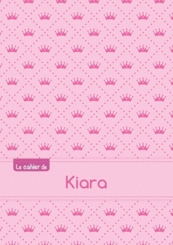 Picture of Le cahier de Kiara - Petits carreaux, 96p, A5 - Princesse