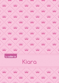 Picture of Le cahier de Kiara - Petits carreaux, 96p, A5 - Princesse