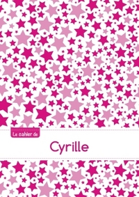 Picture of Le cahier de Cyrille - Blanc, 96p, A5 - Constellation Rose