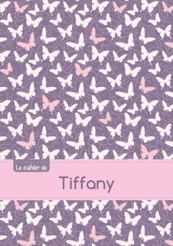 Image de CAHIER TIFFANY SEYES,96P,A5 PAPILLONSMAUVE