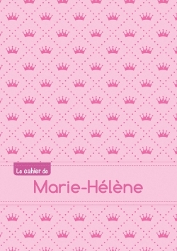 Picture of CAHIER MARIE HELENE BLANC,96P,A5 PRINCESSE