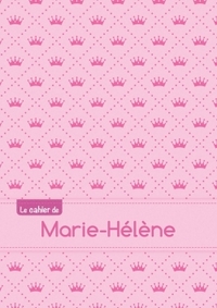 Picture of CAHIER MARIE HELENE BLANC,96P,A5 PRINCESSE