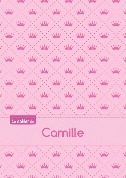 Picture of Le cahier de Camille - Petits carreaux, 96p, A5 - Princesse