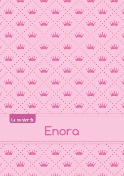 Picture of Le cahier d'Enora - Blanc, 96p, A5 - Princesse