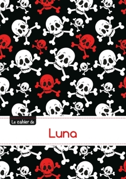 Image de CARNET LUNA SEYES,96P,A5 TETESDEMORT