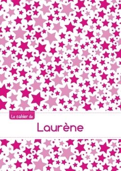 Image de Le cahier de Laurène - Séyès, 96p, A5 - Constellation Rose