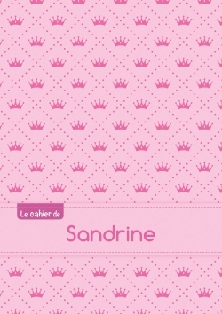 Picture of CAHIER SANDRINE PTSCX,96P,A5 PRINCESSE