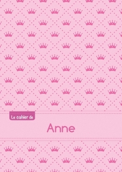 Image de Le cahier d'Anne - Petits carreaux, 96p, A5 - Princesse
