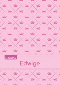 Picture of Le cahier d'Edwige - Séyès, 96p, A5 - Princesse
