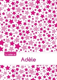 Picture of Le cahier d'Adèle - Petits carreaux, 96p, A5 - Constellation Rose