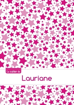 Image de Le cahier de Lauriane - Blanc, 96p, A5 - Constellation Rose