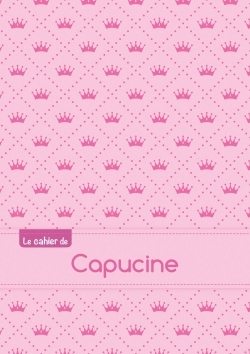 Picture of Le cahier de Capucine - Blanc, 96p, A5 - Princesse