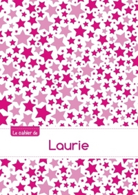 Picture of Le cahier de Laurie - Petits carreaux, 96p, A5 - Constellation Rose