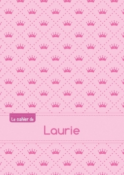 Picture of Le cahier de Laurie - Blanc, 96p, A5 - Princesse