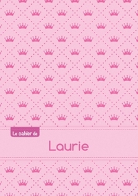 Picture of Le cahier de Laurie - Blanc, 96p, A5 - Princesse