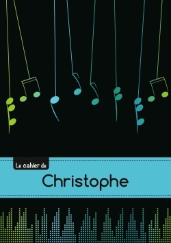 Picture of Le carnet de Christophe - Musique, 48p, A5