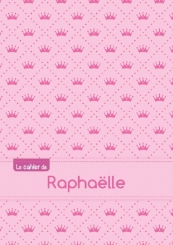Image de CAHIER RAPHAELLE BLANC,96P,A5 PRINCESSE