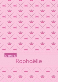 Image de CAHIER RAPHAELLE BLANC,96P,A5 PRINCESSE