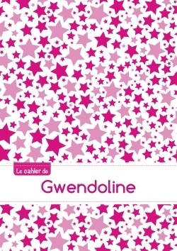 Picture of Le cahier de Gwendoline - Blanc, 96p, A5 - Constellation Rose