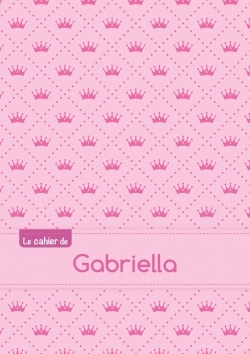 Picture of Le cahier de Gabriella - Blanc, 96p, A5 - Princesse