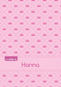 Picture of Le cahier de Hanna - Petits carreaux, 96p, A5 - Princesse