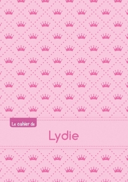 Picture of CAHIER LYDIE PTSCX,96P,A5 PRINCESSE