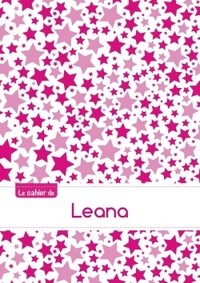Picture of Le cahier de Leana - Petits carreaux, 96p, A5 - Constellation Rose