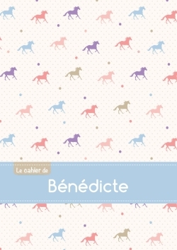Image de Le cahier de Bénédicte - Séyès, 96p, A5 - Chevaux