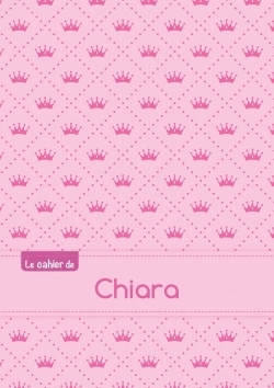 Picture of Le cahier de Chiara - Petits carreaux, 96p, A5 - Princesse