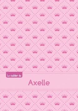 Picture of Le cahier d'Axelle - Blanc, 96p, A5 - Princesse