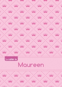 Image de CAHIER MAUREEN BLANC,96P,A5 PRINCESSE