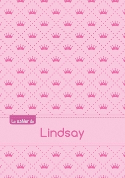 Picture of Le cahier de Lindsay - Petits carreaux, 96p, A5 - Princesse