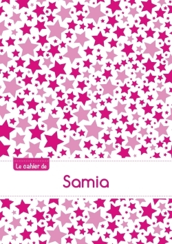 Picture of CAHIER SAMIA PTSCX,96P,A5 CONSTELLATIONROSE