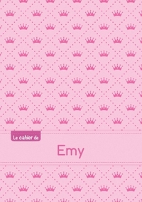 Picture of Le cahier d'Emy - Petits carreaux, 96p, A5 - Princesse