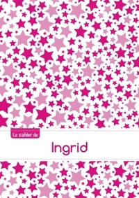 Picture of Le cahier d'Ingrid - Séyès, 96p, A5 - Constellation Rose
