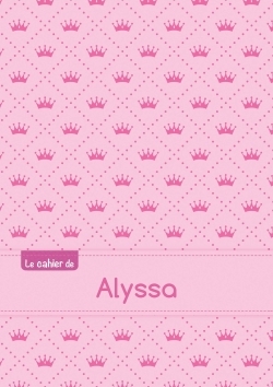Picture of Le cahier d'Alyssa - Séyès, 96p, A5 - Princesse