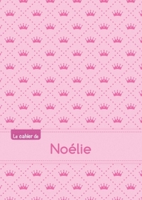 Image de CAHIER NOELIE BLANC,96P,A5 PRINCESSE
