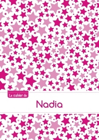 Picture of CAHIER NADIA BLANC,96P,A5 CONSTELLATIONROSE