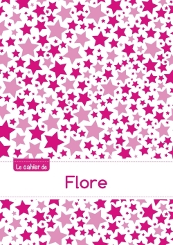 Picture of Le cahier de Flore - Blanc, 96p, A5 - Constellation Rose