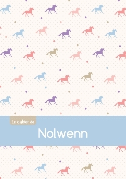 Picture of CAHIER NOLWENN SEYES,96P,A5 CHEVAUX
