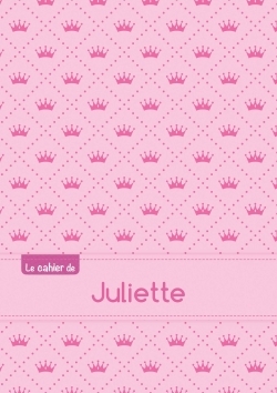 Picture of Le cahier de Juliette - Petits carreaux, 96p, A5 - Princesse