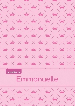 Picture of Le cahier d'Emmanuelle - Séyès, 96p, A5 - Princesse