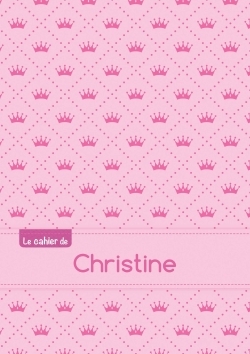 Image de Le cahier de Christine - Blanc, 96p, A5 - Princesse